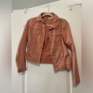 Pink Jean Jacket